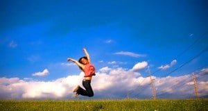 Šťastná žena - happy woman